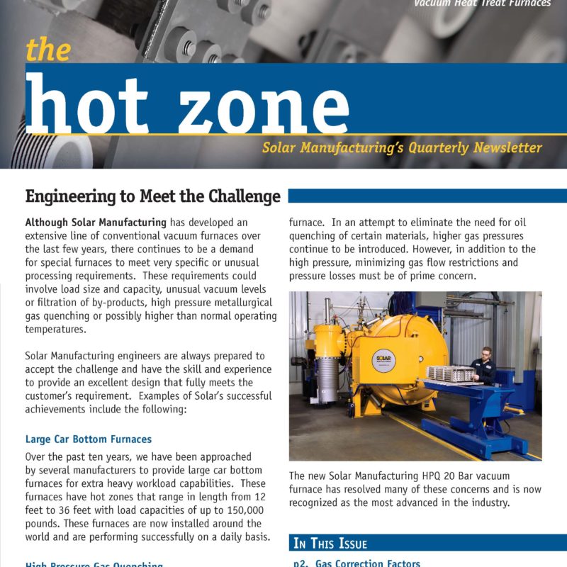 The Hot Zone Newsletter - 2014 Winter