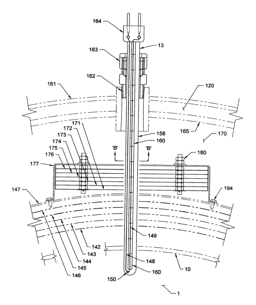 Patent Diagram - Control Thermocouple